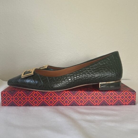 Tory Burch Women's Gigi Pointed Toe Flats - Picture 2 of 9